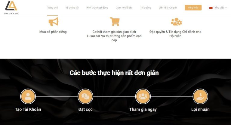 Xuất hiện công ty kêu gọi đầu tư hàng hiệu, trả thưởng vào 12 giờ trưa hằng ngày
