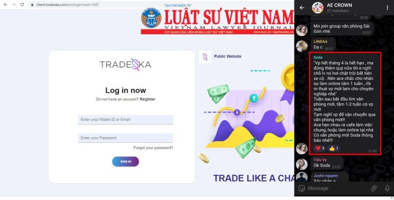 Chiêu ‘lùa gà bắt cả đàn’ của sàn Tradeska