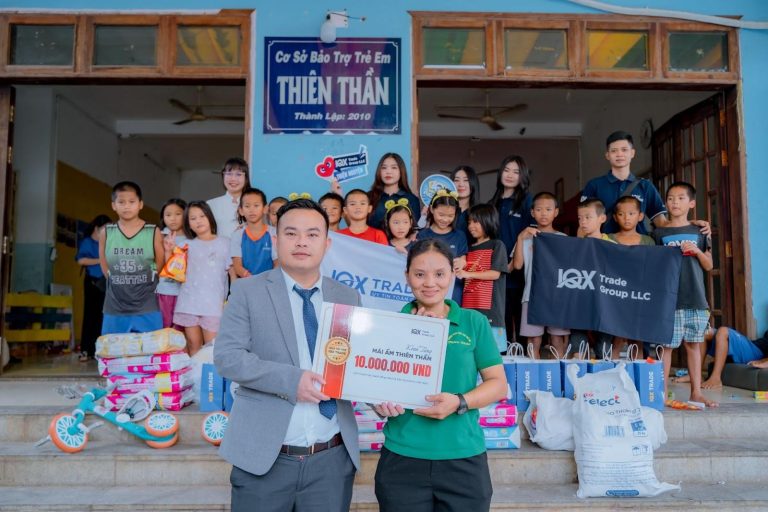 Đong đầy niềm tin: IQX Trade và sứ mệnh chung vì trẻ em khó khăn