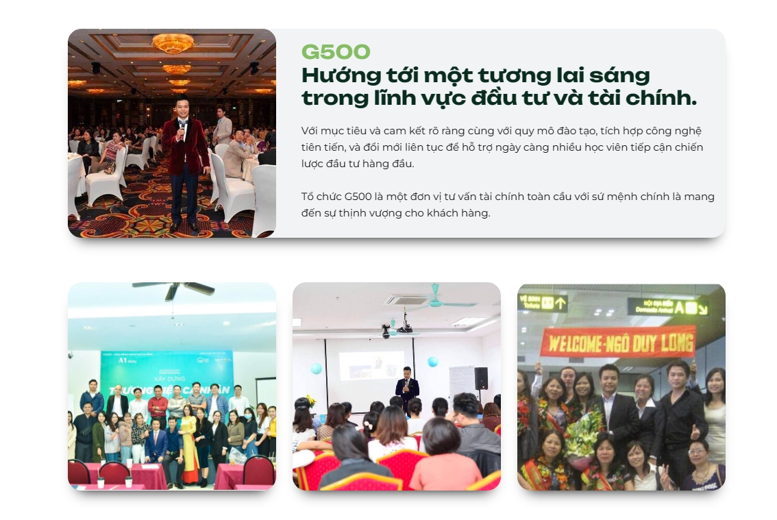 Giới thiệu về tổ chức G500