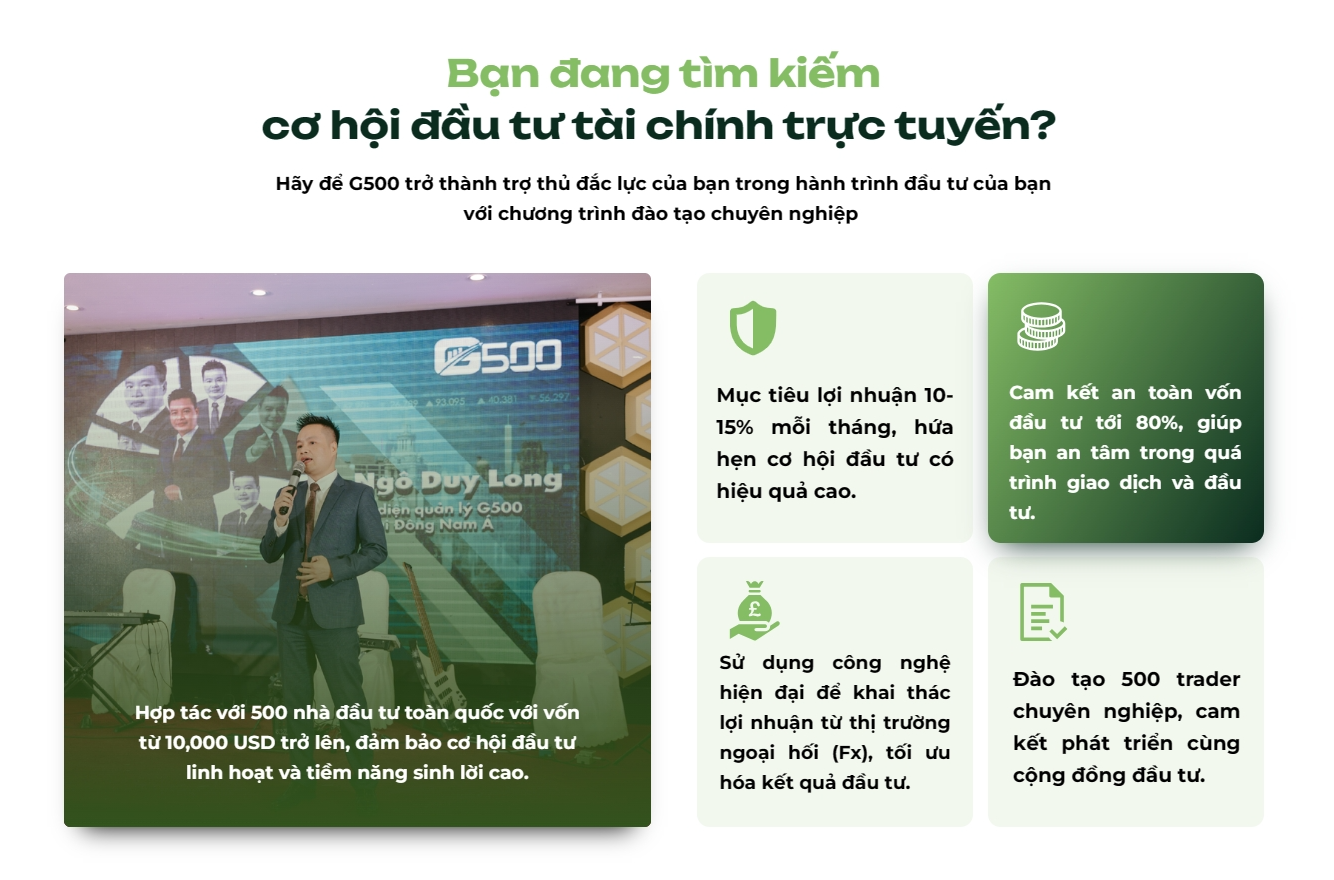 Cơ hội đầu tư tại G500