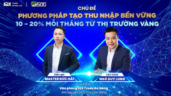 Lớp học đầu tư của IQX Trade tại Đà Nẵng vào ngày 16/03/2024