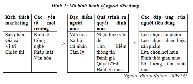 Mô hình hành vi người tiêu dùng của Philip Kotler