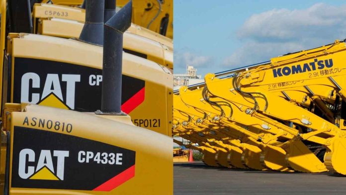 Komatsu và Caterpillar: Cổ phiếu nào nóng hơn trong hè tháng 7